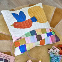 Bloomingville Colorine koristetyyny 45x45 cm luonnonväri